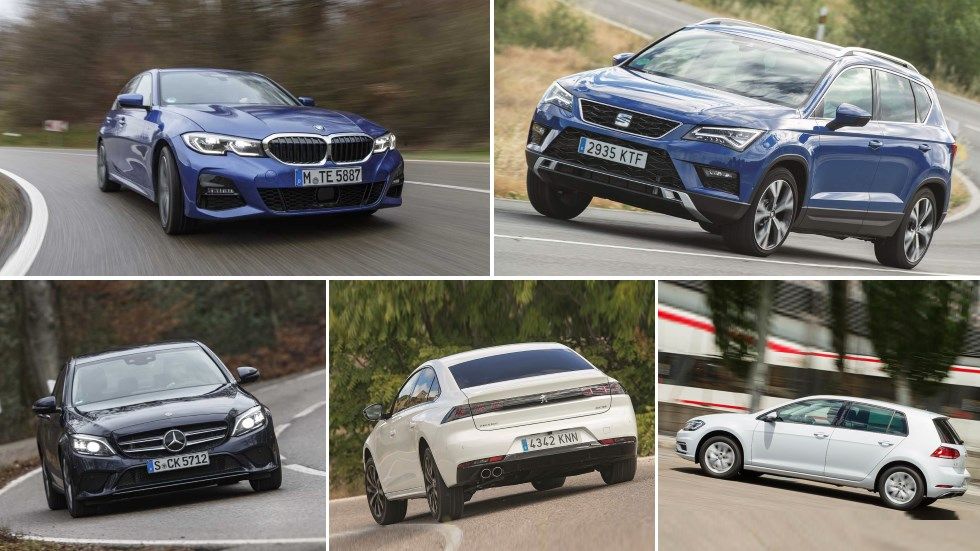 Las marcas que más coches diésel venden (todavía) en España