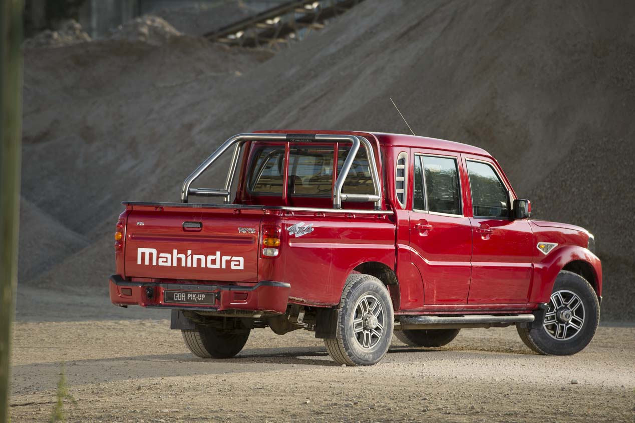 Llega la segunda generación del pick-up Mahindra GOA