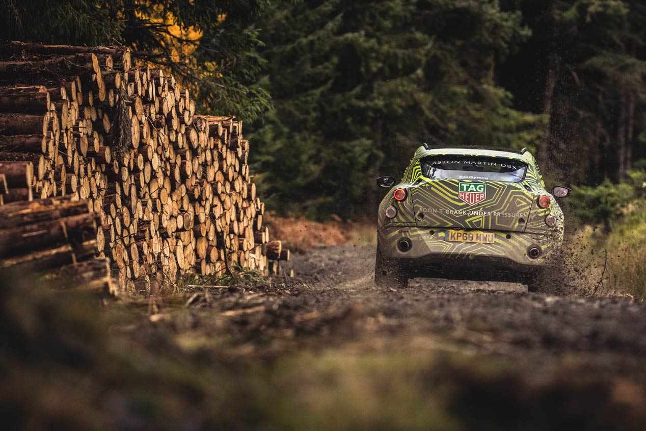 Aston Martin DBX: el primer SUV de la marca tendrá un V8 de 550 CV