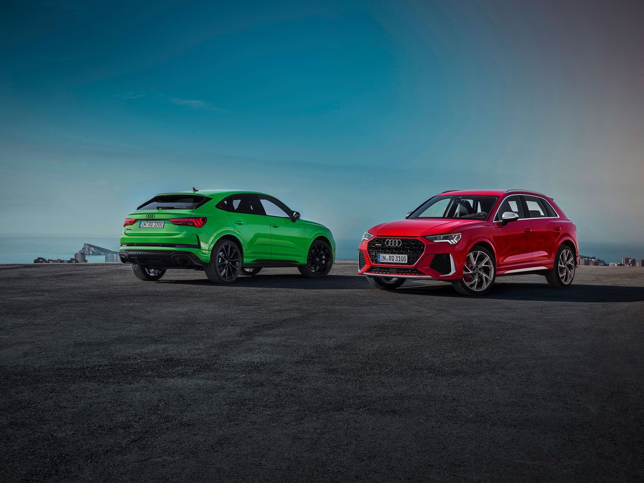Nuevos Audi RS Q3 y RS Q3 Sportback, sus mejores fotos