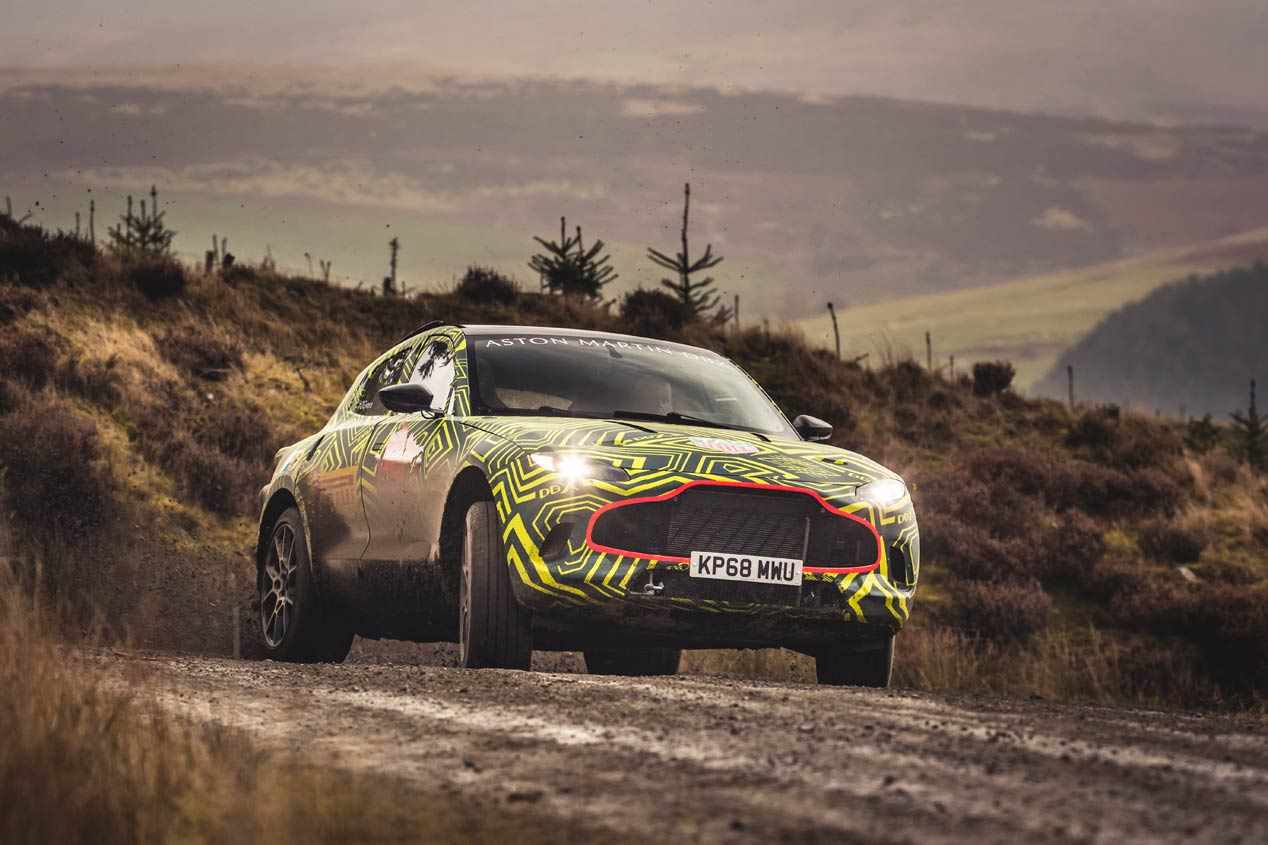 Aston Martin DBX: el primer SUV de la marca tendrá un V8 de 550 CV
