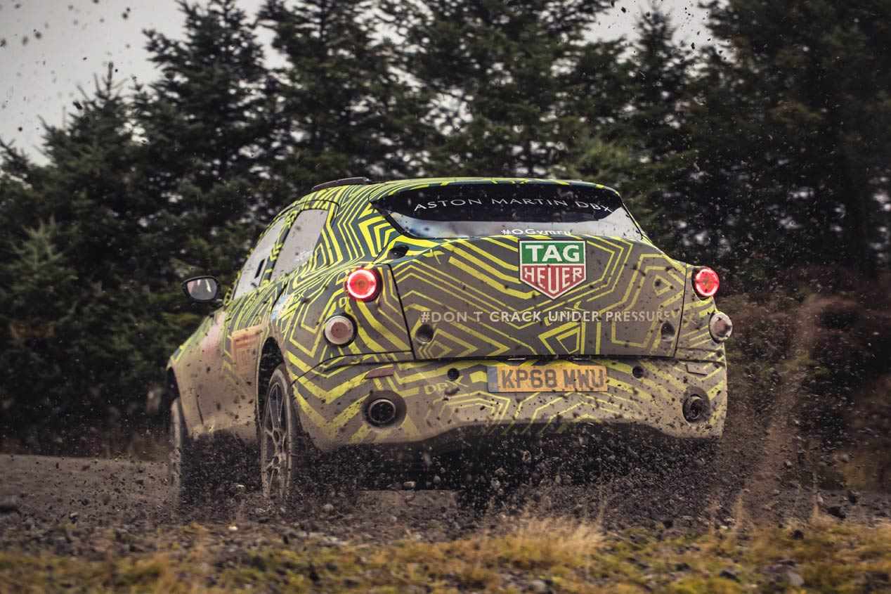Aston Martin DBX: el primer SUV de la marca tendrá un V8 de 550 CV