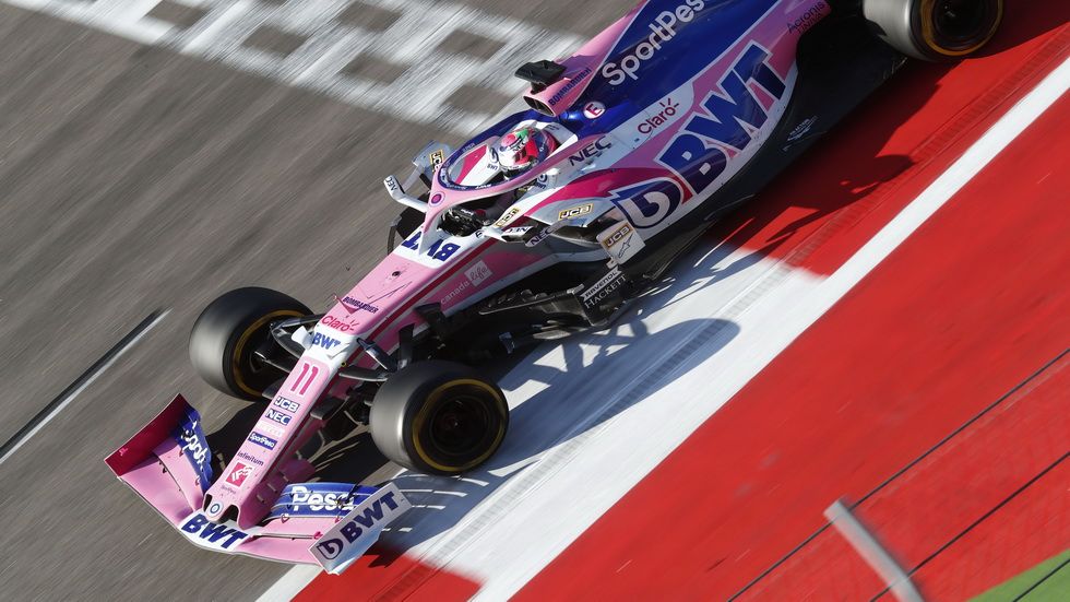 Checo Pérez ha puntuado siempre en Sochi