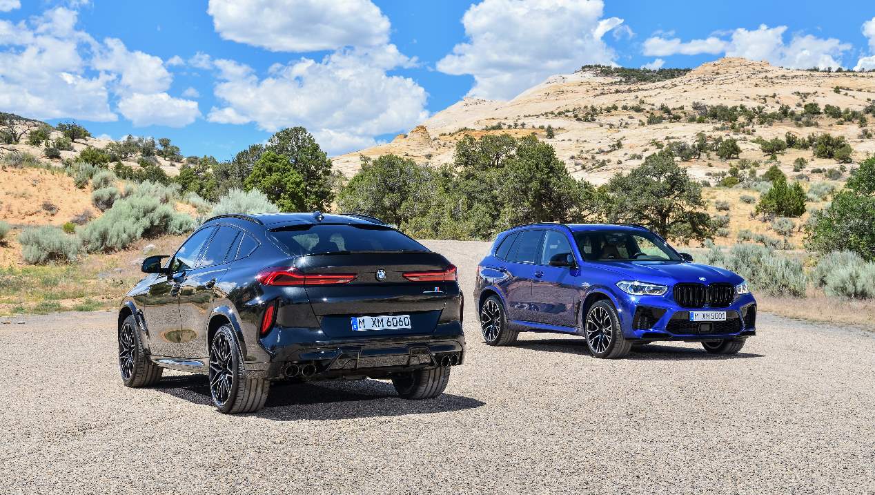 BMW X5 M, X5 M Competition, X6 M y X6 M Competition 2020: las fotos de los SUV más deportivos