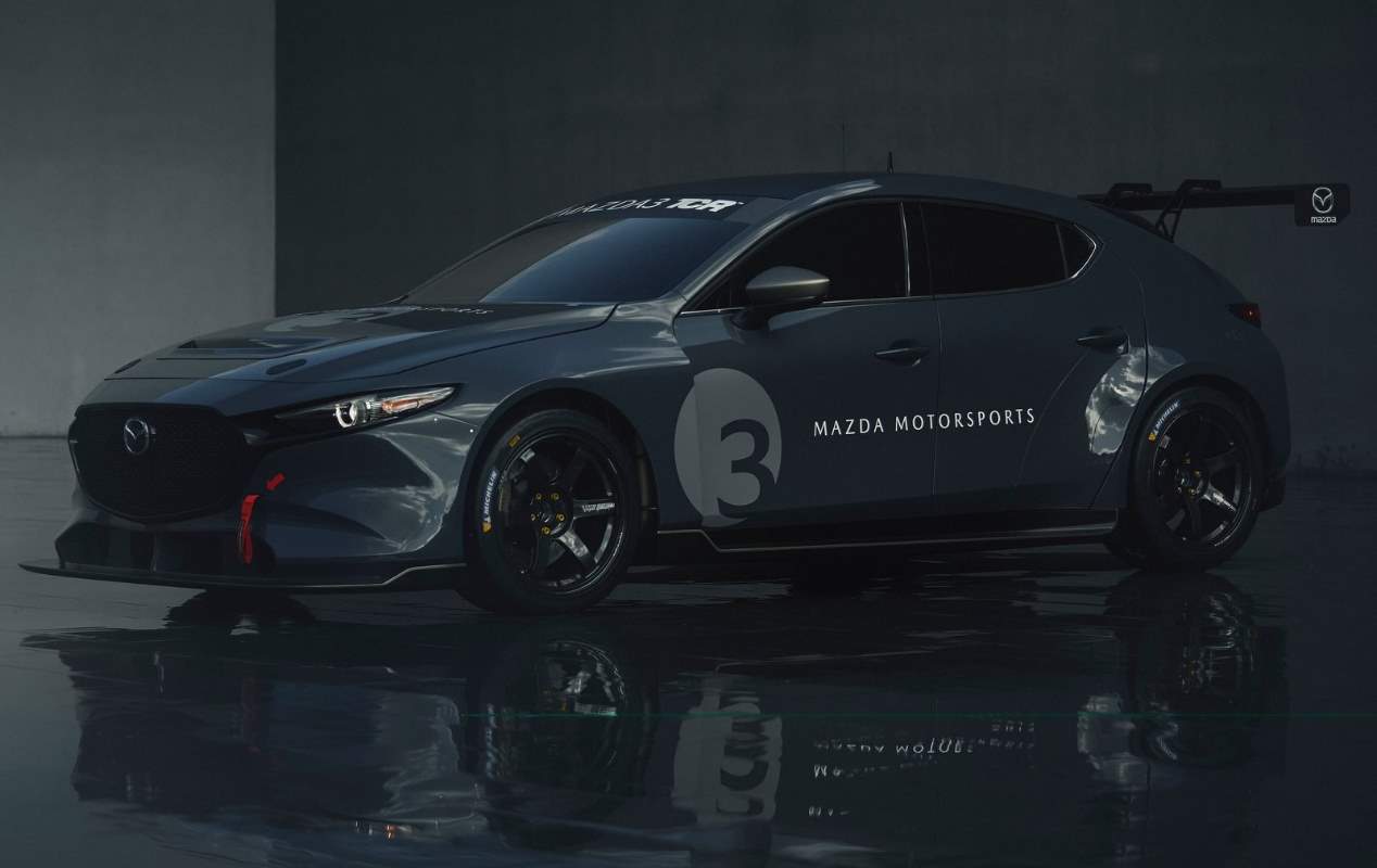 Mazda3 TCR 2020: las mejores fotos del nuevo coche de carreras