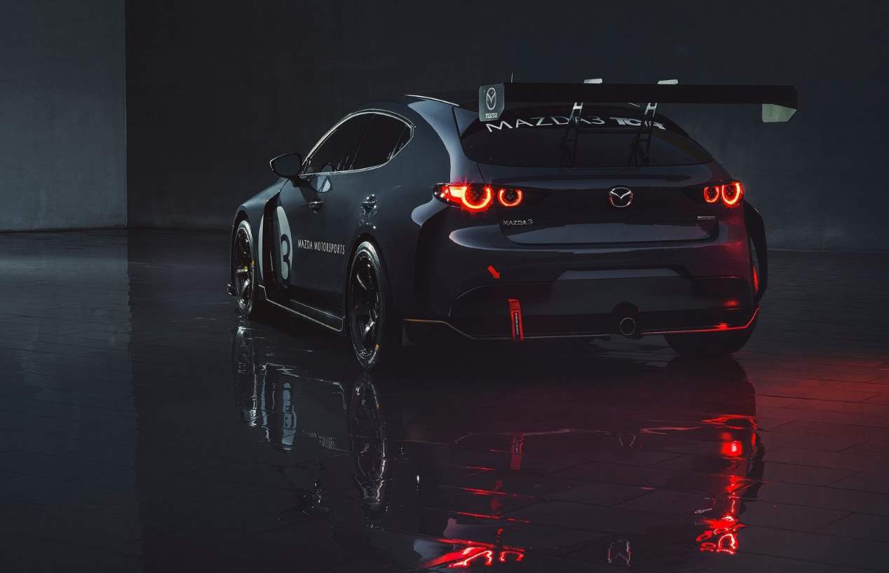 Mazda3 TCR 2020: las mejores fotos del nuevo coche de carreras