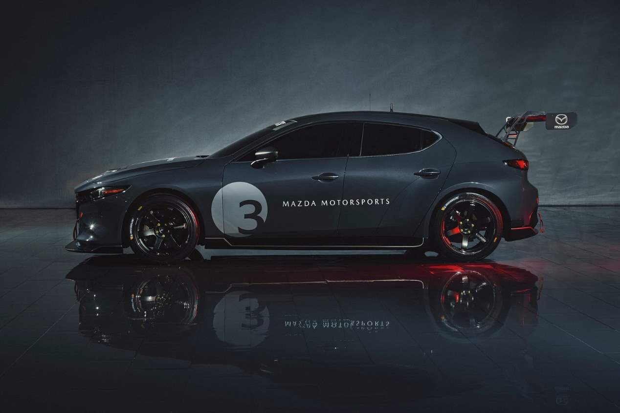 Mazda3 TCR 2020: las mejores fotos del nuevo coche de carreras