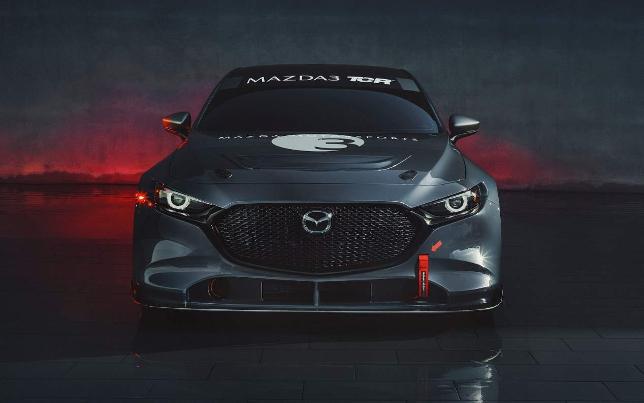 Mazda3 TCR 2020: las mejores fotos del nuevo coche de carreras