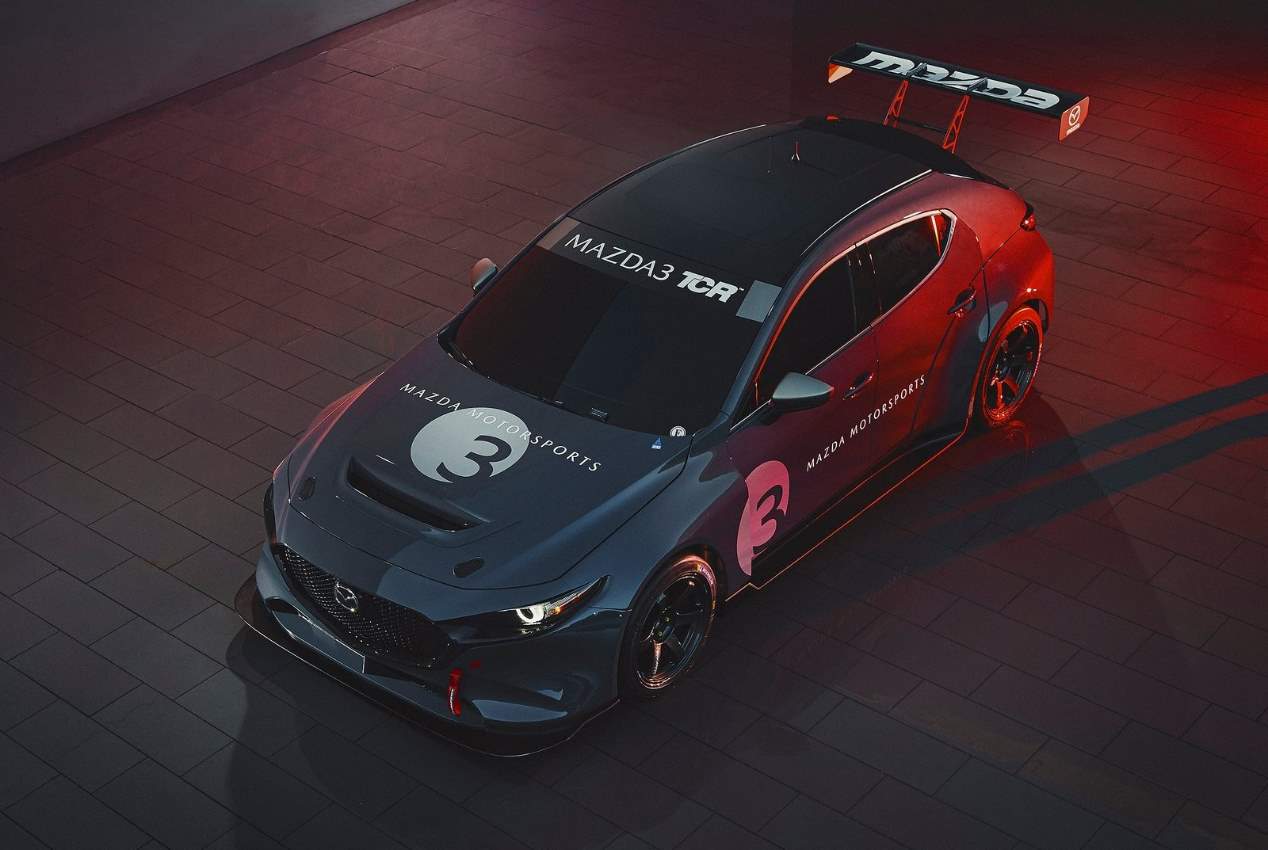 Mazda3 TCR 2020: las mejores fotos del nuevo coche de carreras