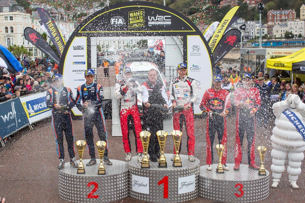 Las mejores imágenes del Rally de Gales2019