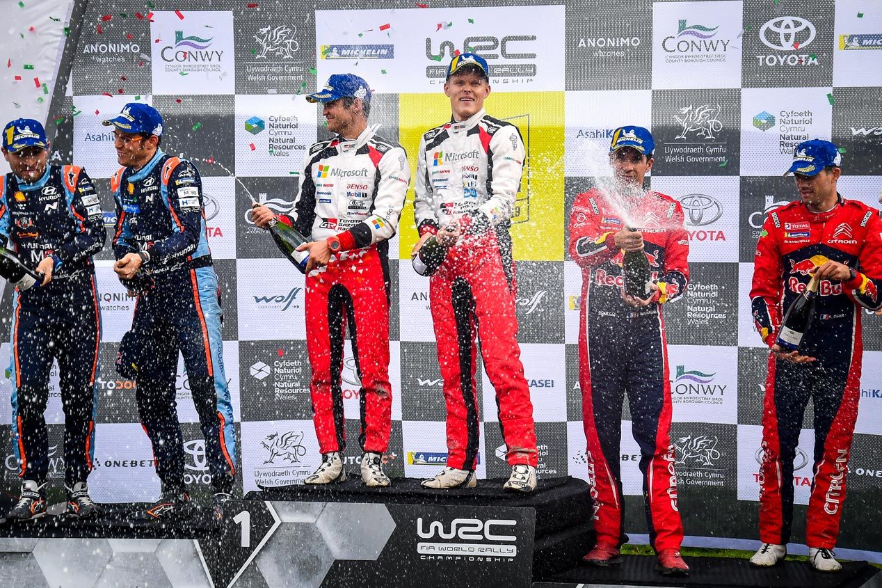 Las mejores imágenes del Rally de Gales2019