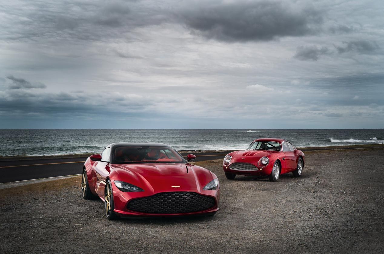 Aston Martin DBS GT Zagato y DB4 GT Zagato, ¡espectaculares!