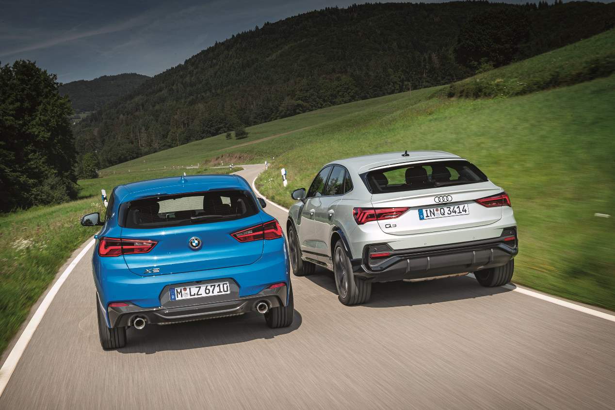 Audi Q3 Sportback vs BMW X2: buscamos el mejor SUV premium