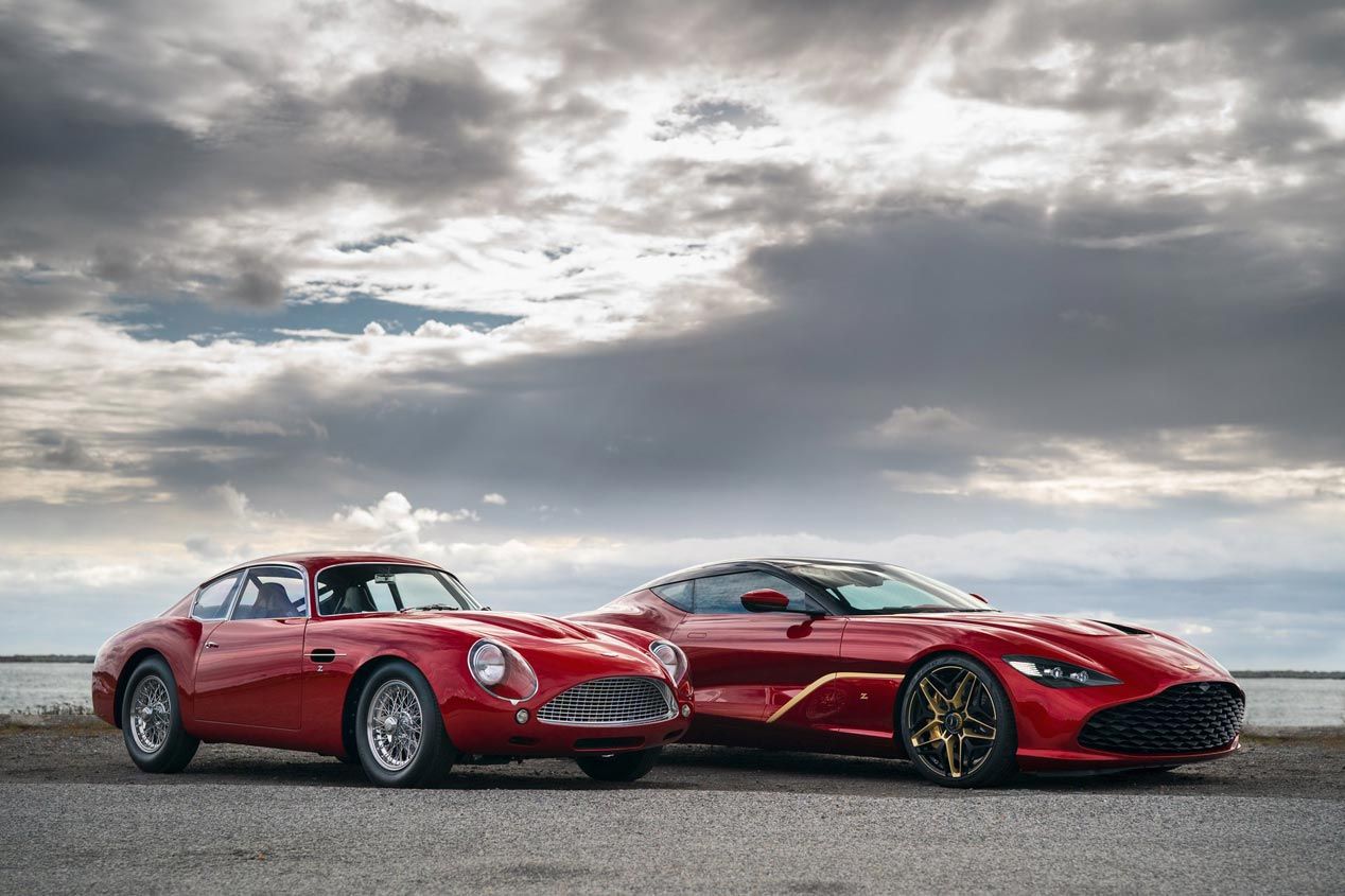 Aston Martin DBS GT Zagato y DB4 GT Zagato, ¡espectaculares!