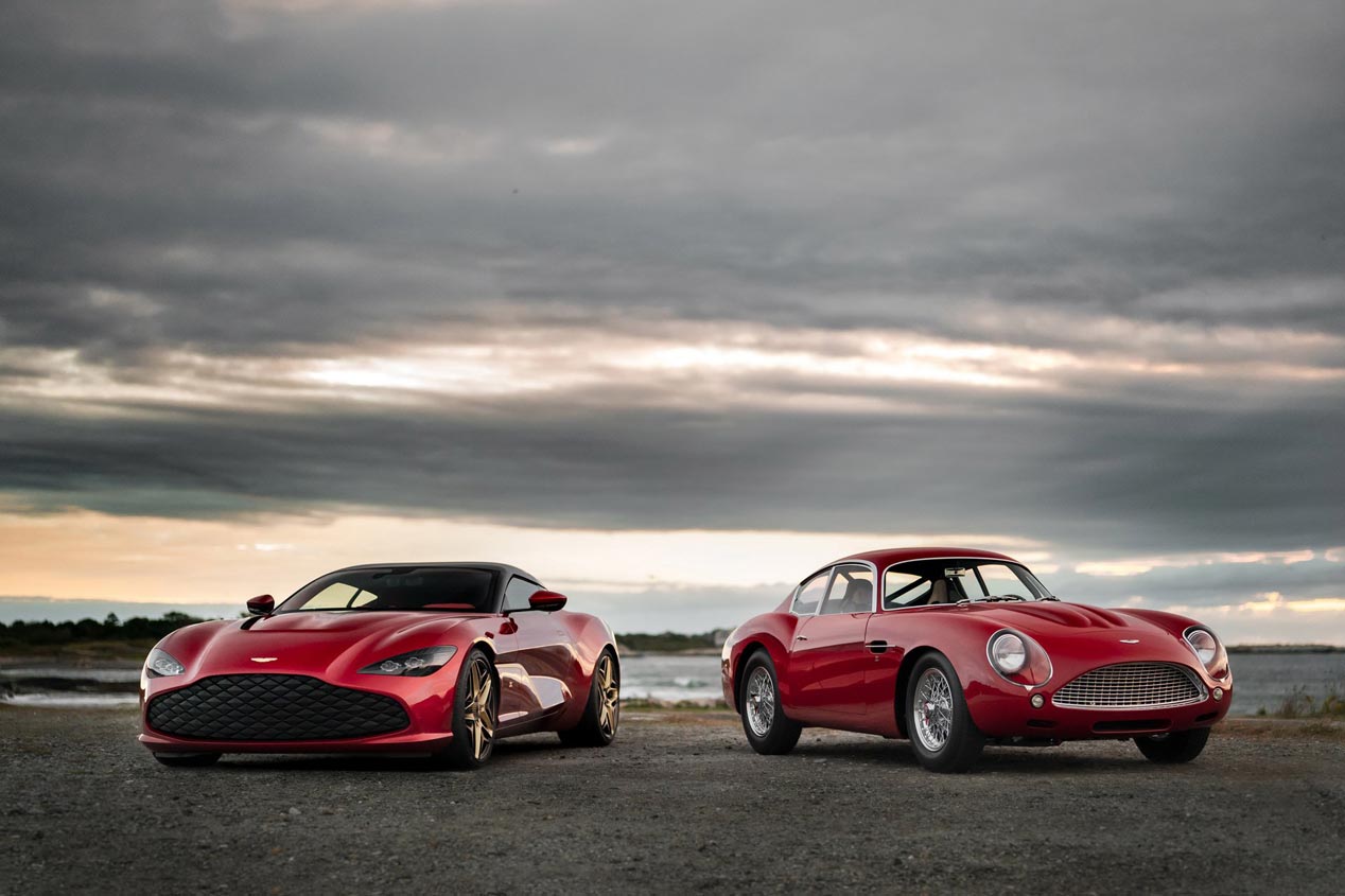 Aston Martin DBS GT Zagato y DB4 GT Zagato, ¡espectaculares!