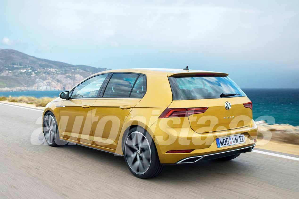VW Golf 8: nuevas imágenes oficiales del compacto que se presenta en octubre