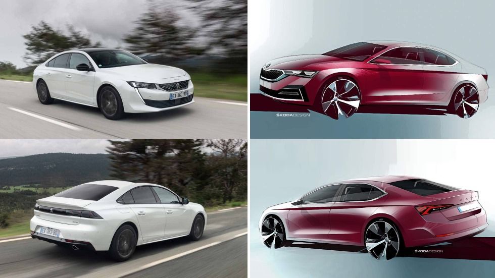 Skoda Octavia vs Peugeot 508: el gran duelo de berlinas en 2020, ¿cuál es mejor? 