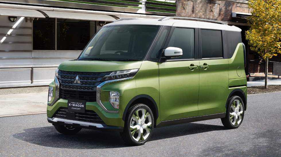 Mitsubishi Super Height K-Wagon Concept: el “coche cubo” familiar del futuro