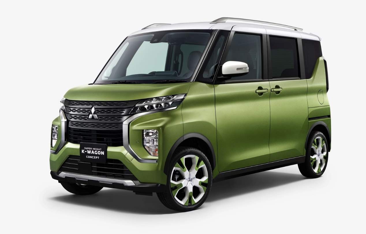 Mitsubishi Super Height K-Wagon Concept: las mejores fotos del nuevo "coche cubo"
