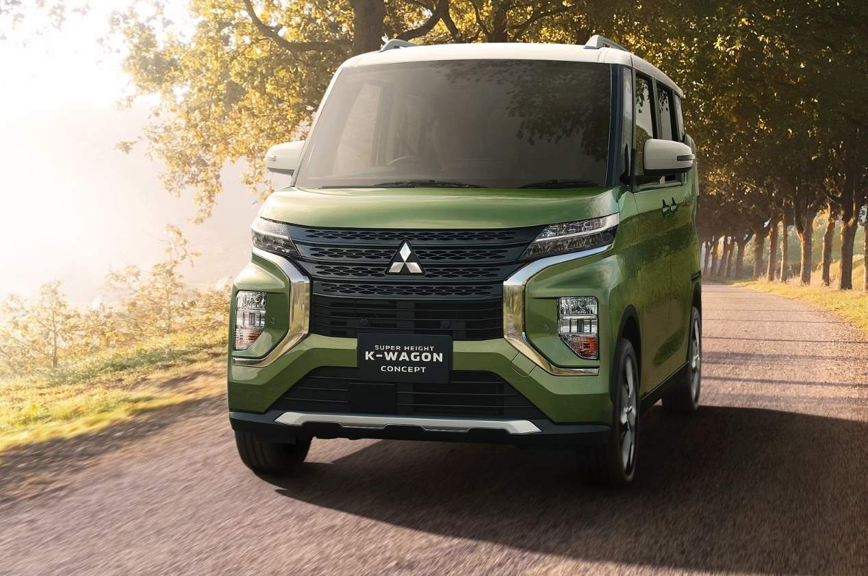 Mitsubishi Super Height K-Wagon Concept: las mejores fotos del nuevo "coche cubo"