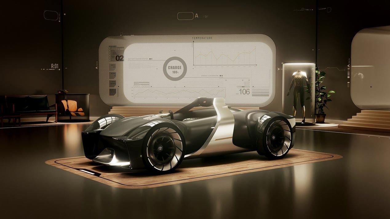 Toyota e-Racer Concept, el futuro es emocionante