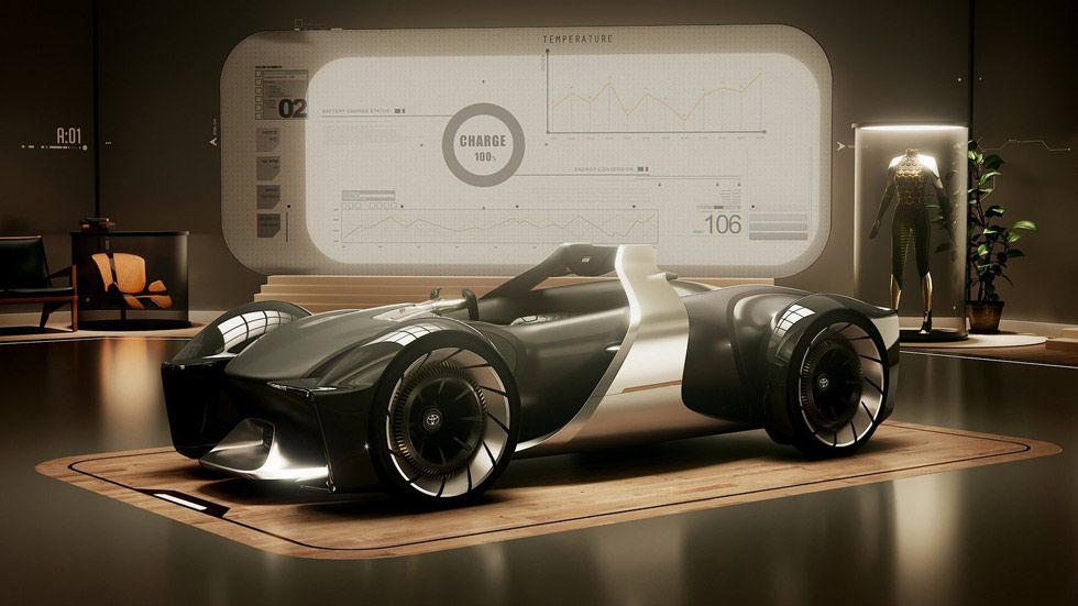 Toyota e-Racer Concept: el futuro de la conducción aún puede ser emocionante