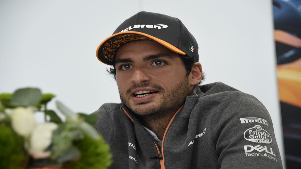 Carlos Sainz en el Autódromo Hermanos Rodríguez