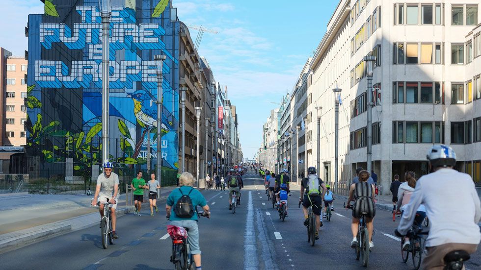 Feria de la movilidad en Bruselas