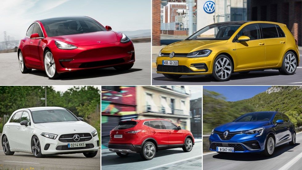 Los 25 coches y las 25 marcas con más ventas de Europa: ¡histórico Tesla Model 3!