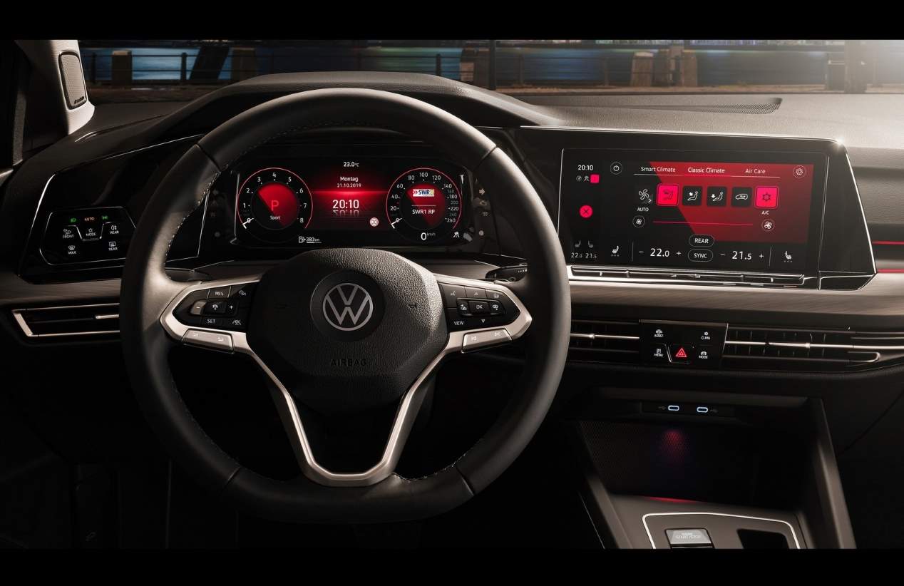 VW Golf 8: sus versiones deportivas GTI, GTI TCR, GTD y R toman forma