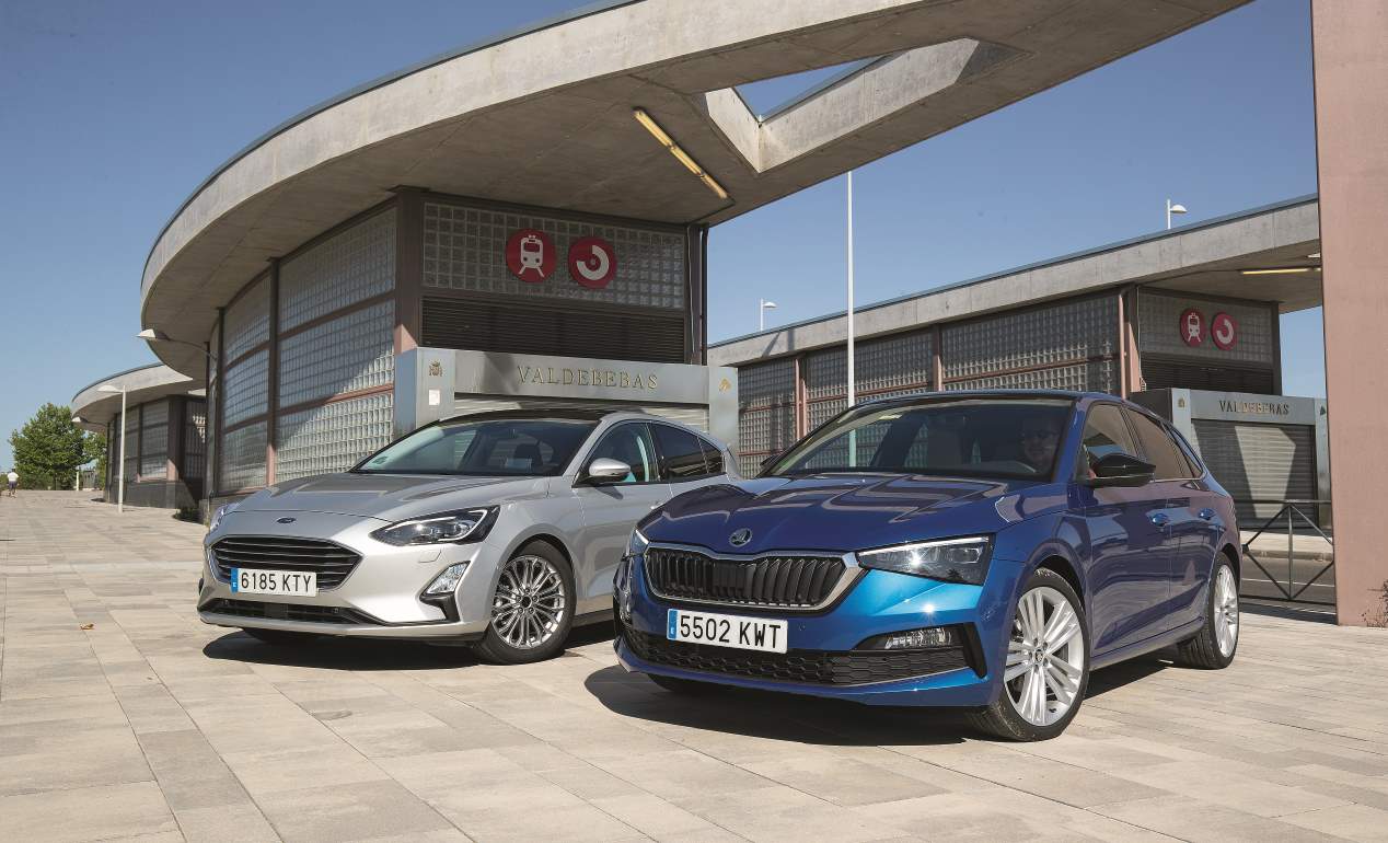 Duelo de compactos diésel: Ford Focus EcoBlue vs Skoda Scala TDI
