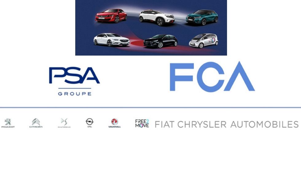 Oficial: los grupos PSA y Fiat FCA se fusionan y crean un nuevo gigante del automóvil