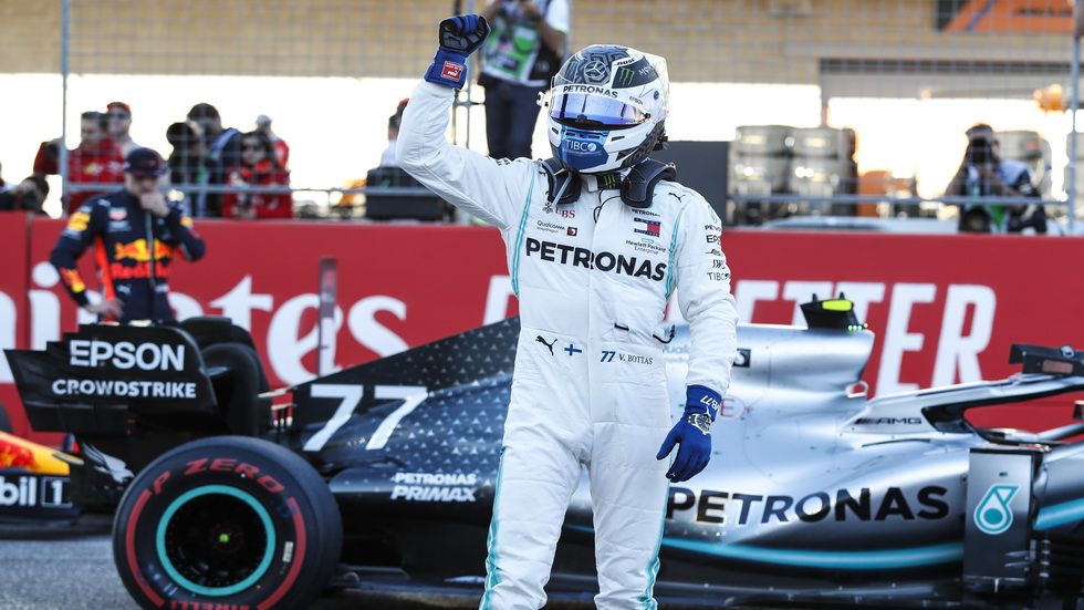 Valtteri Bottas (Mercedes) partirá desde la pole position
