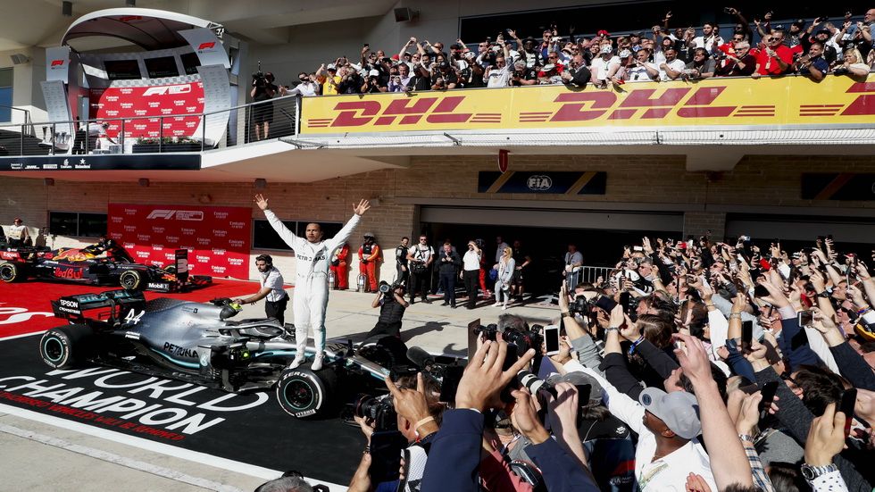Lewis Hamilton (Mercedes) flamante campeón por sexta vez
