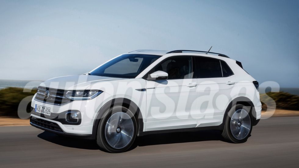 Así será el nuevo Volkswagen T-Cross Coupé, según nuestro ilustrador Schulte.