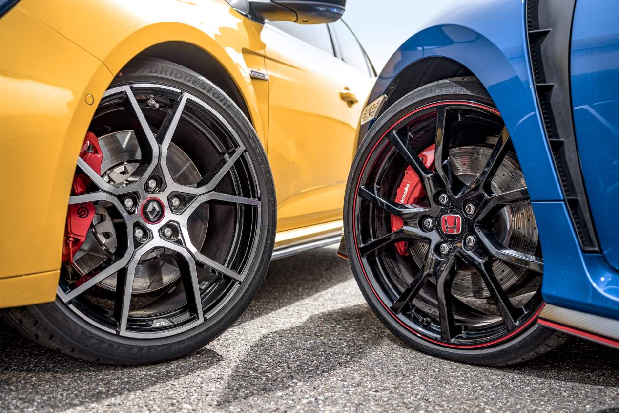 Comparativa GTI: Honda Civic Type R vs Renault Mégane RS Trophy