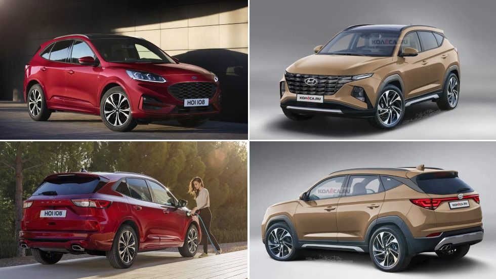 Ford Kuga vs Hyundai Tucson: el gran duelo de nuevos SUV en 2020