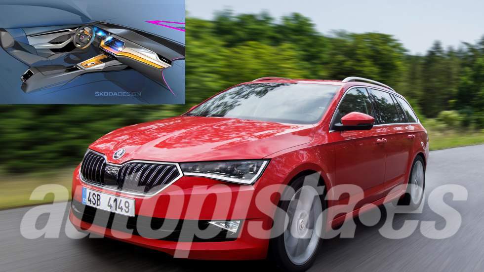 Skoda Octavia 2020: más datos y nuevas fotos del interior (Imágenes: Schulte y Skoda)