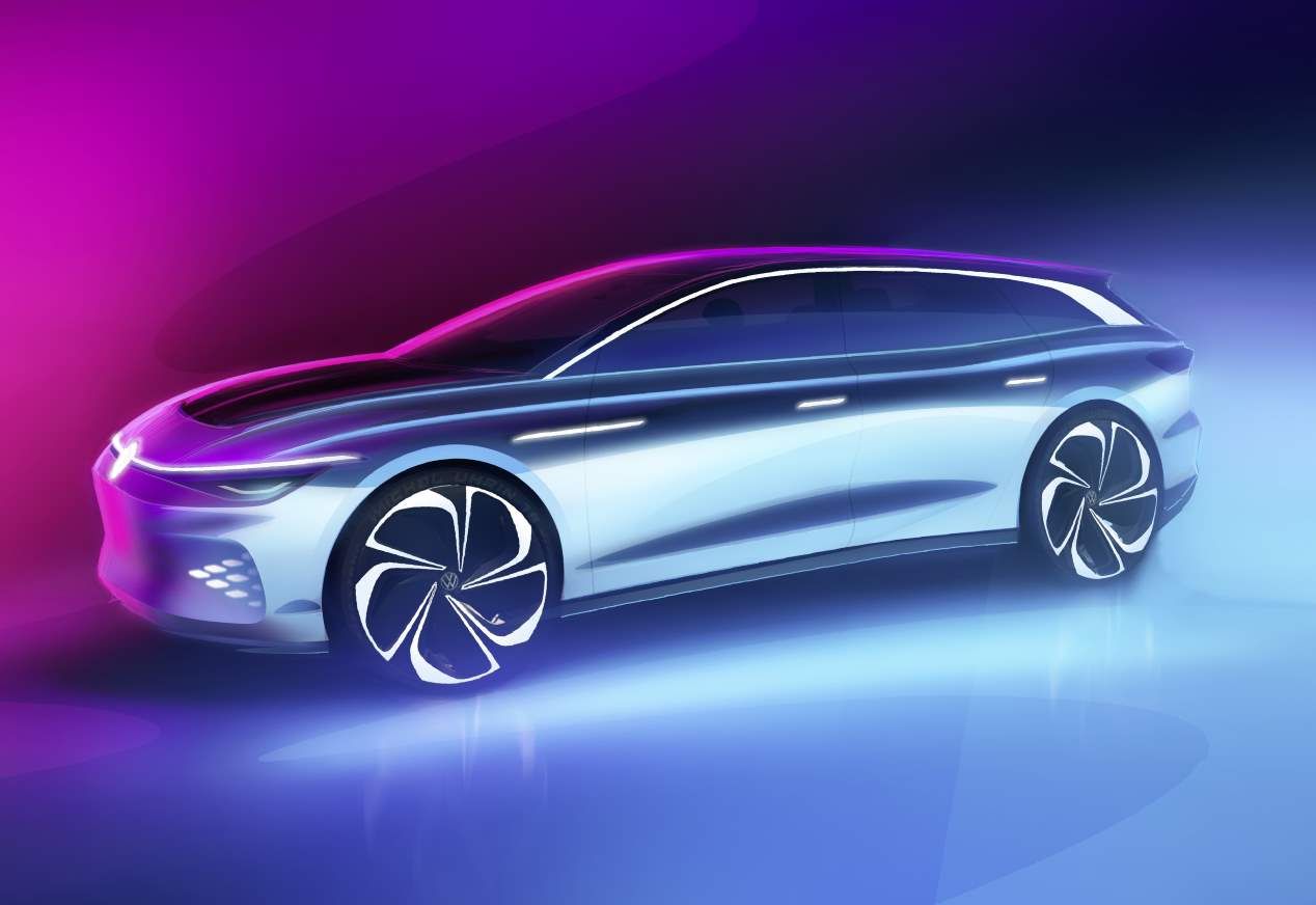 VW ID. Space Vizzion: las fotos del nuevo familiar eléctrico