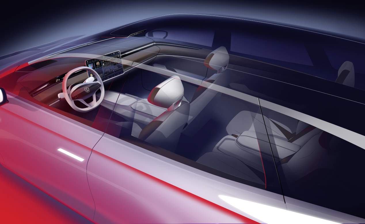 VW ID. Space Vizzion: las fotos del nuevo familiar eléctrico