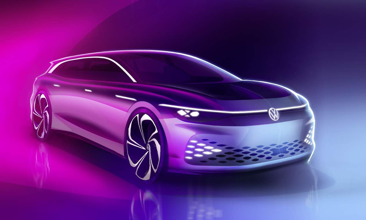 VW ID. Space Vizzion: las fotos del nuevo familiar eléctrico