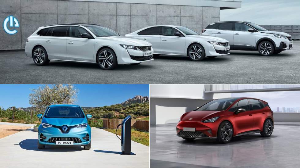 Todos los coches eléctricos e híbridos de Peugeot, Renault y Seat en 2020: e-208, Zoe, El-Born…