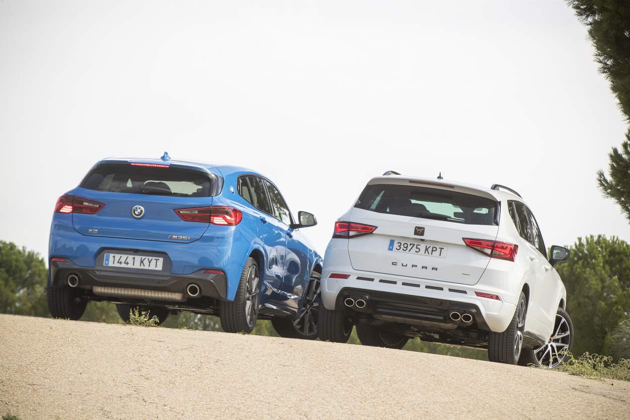 Comparativa SUV: BMW X2 M35i vs Cupra Ateca