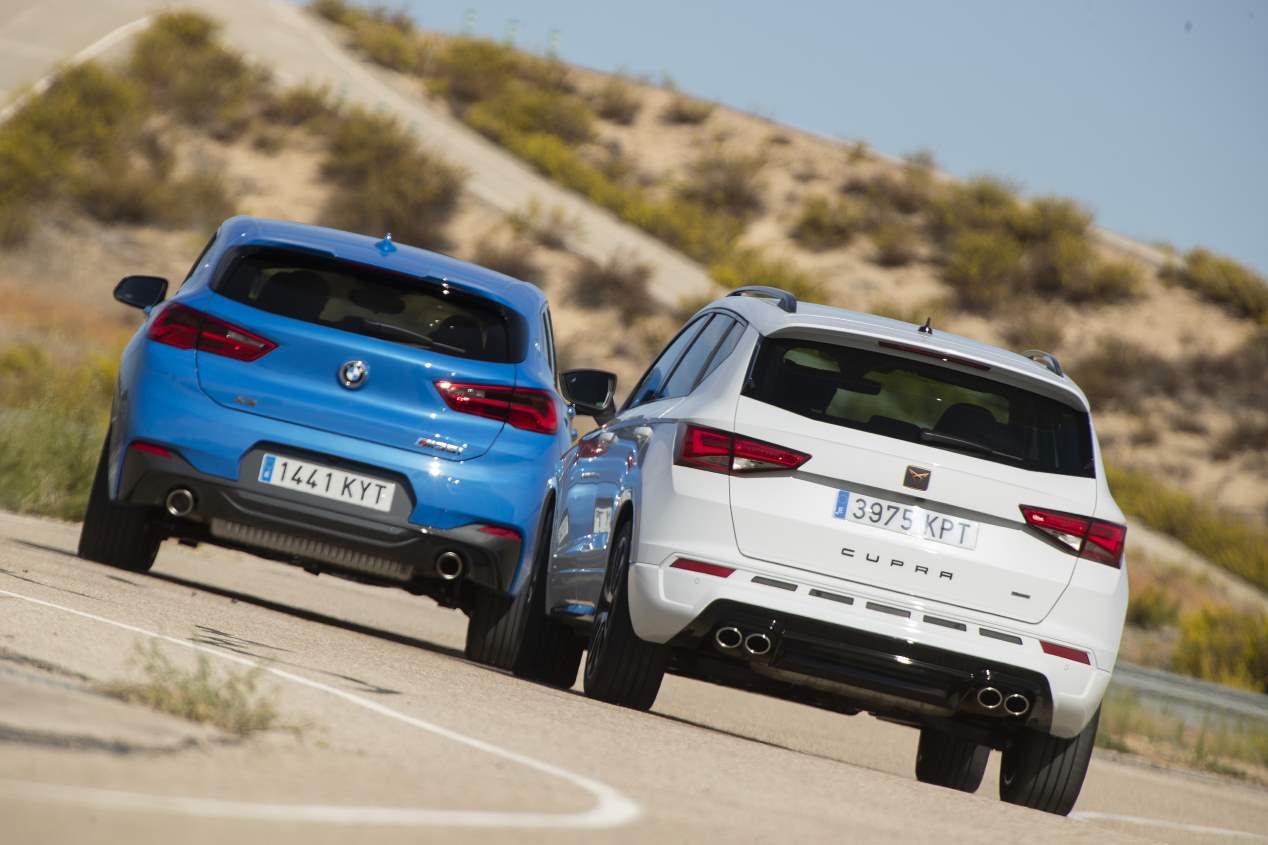 Comparativa SUV: BMW X2 M35i vs Cupra Ateca