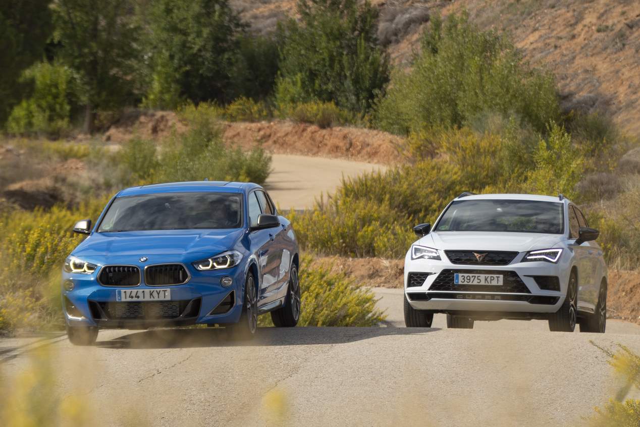 Comparativa SUV: BMW X2 M35i vs Cupra Ateca