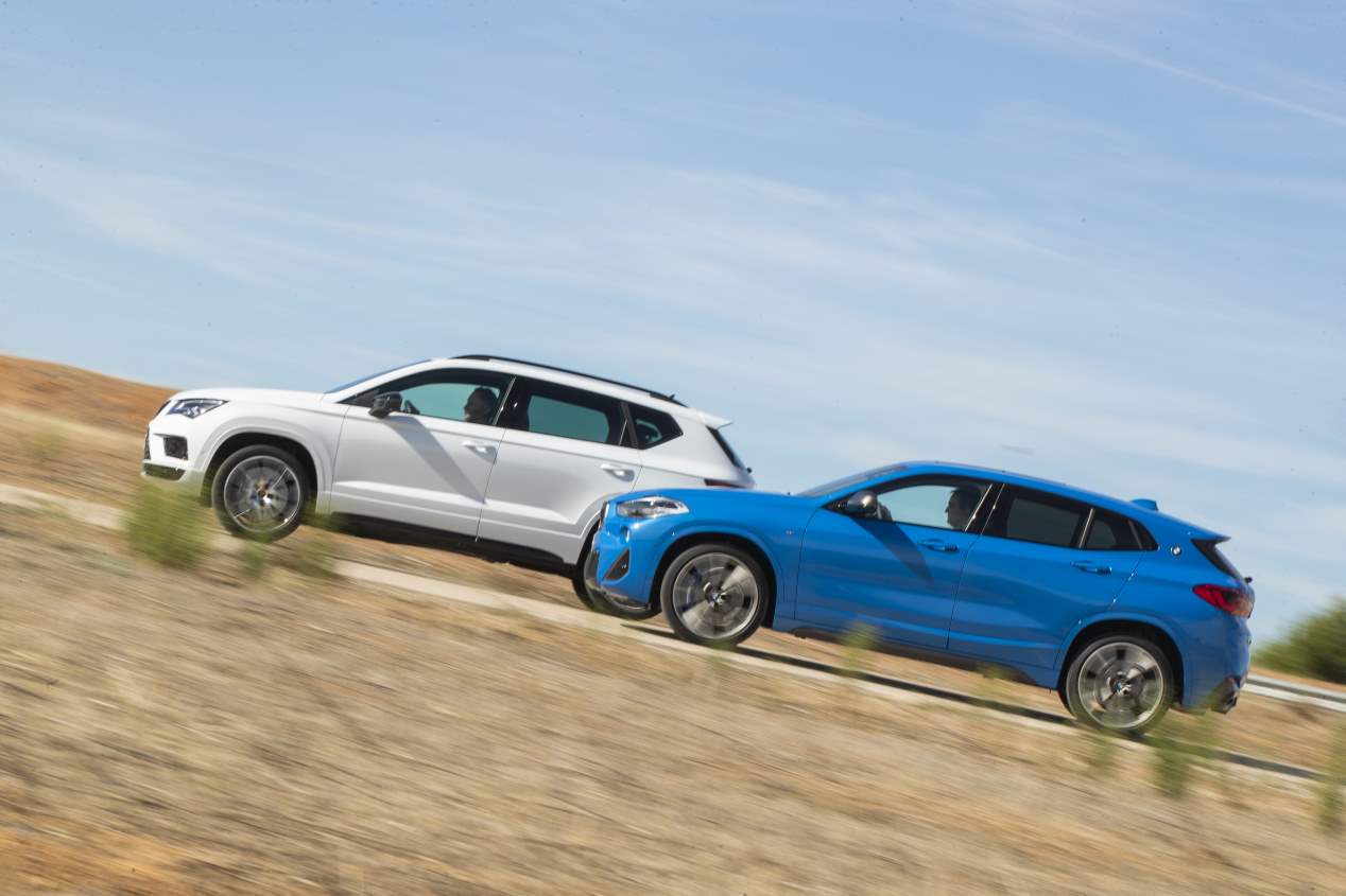 Comparativa SUV: BMW X2 M35i vs Cupra Ateca