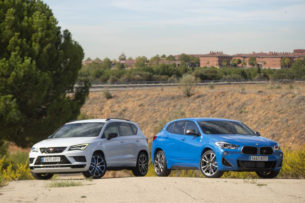 Comparativa SUV: BMW X2 M35i vs Cupra Ateca