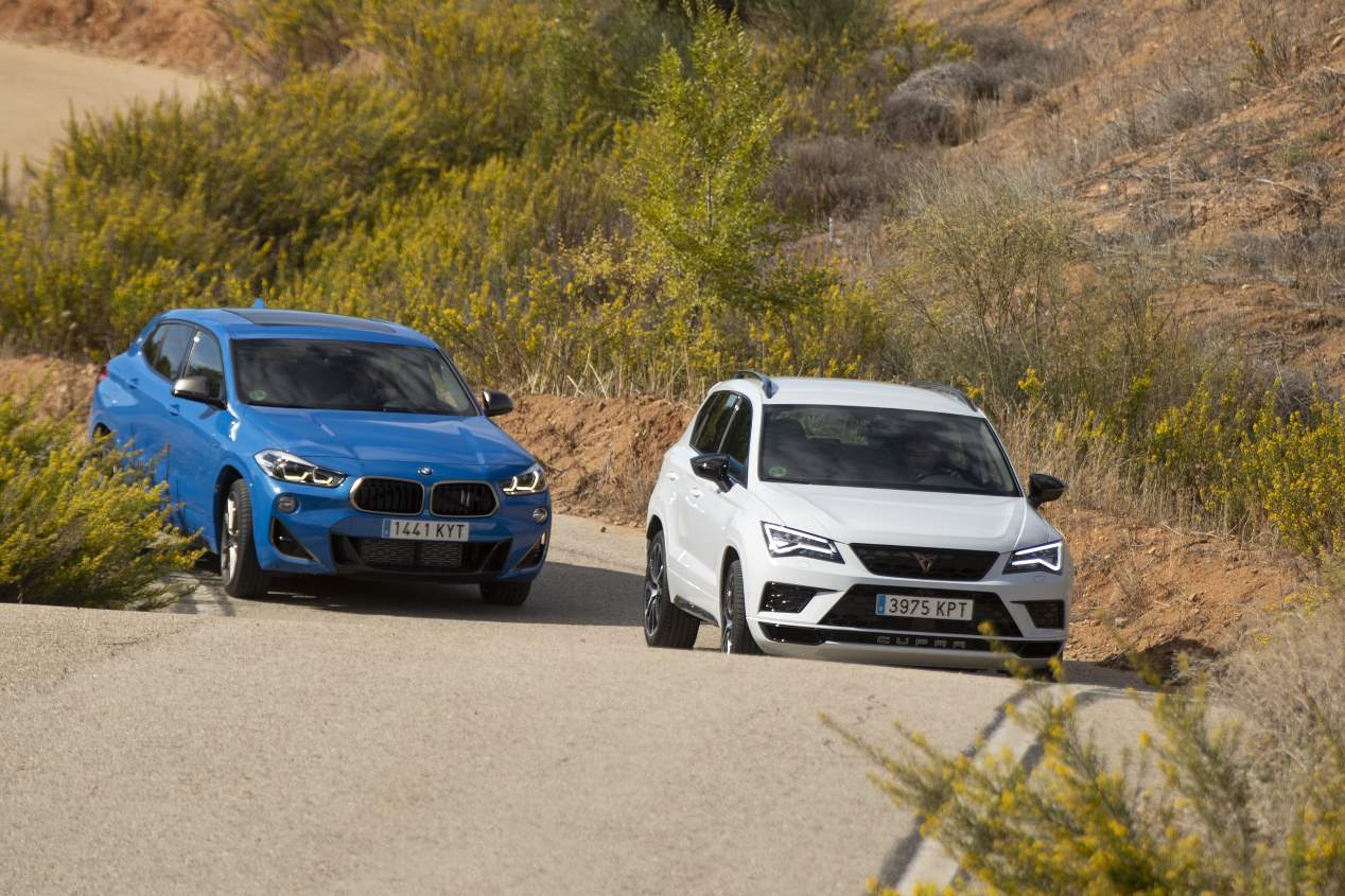 Comparativa SUV: BMW X2 M35i vs Cupra Ateca