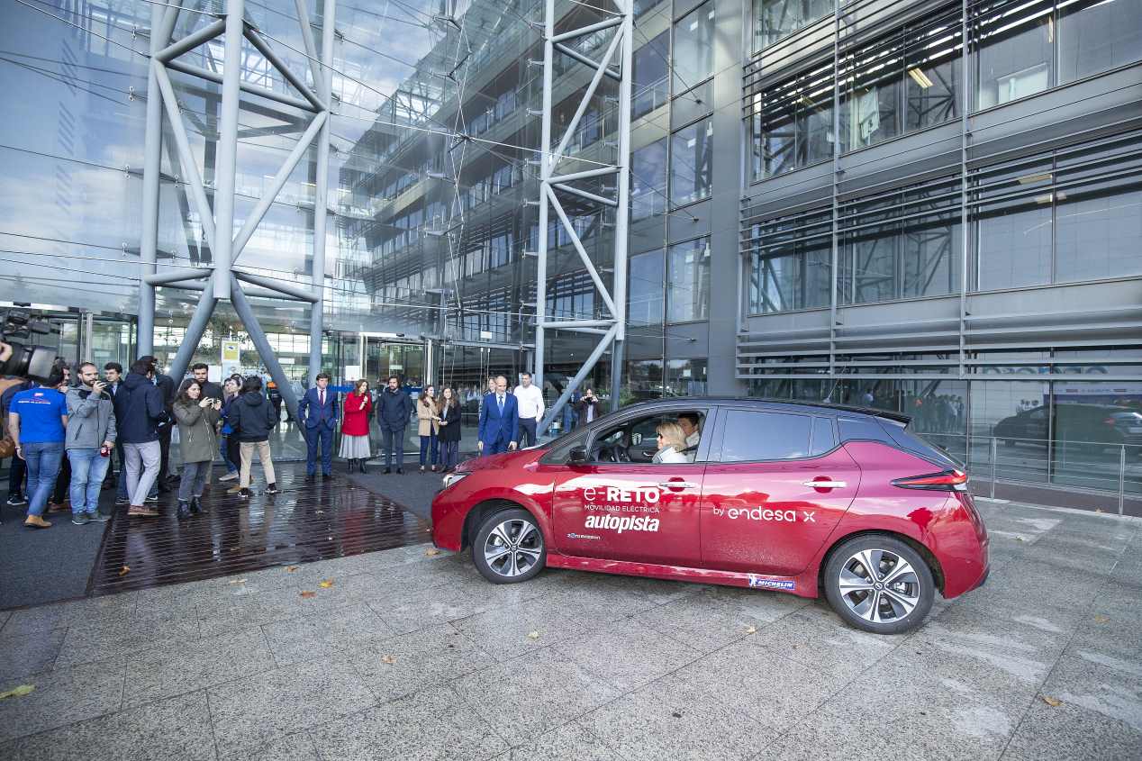 El e-Reto de Autopista y Endesa concluye en Madrid tras casi 7.000 km en coche eléctrico
