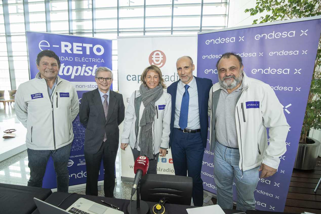 El e-Reto de Autopista y Endesa concluye en Madrid tras casi 7.000 km en coche eléctrico